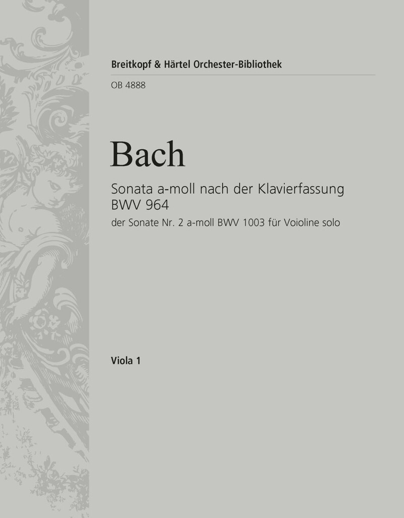 Sonate a-moll nach BWV964+1003